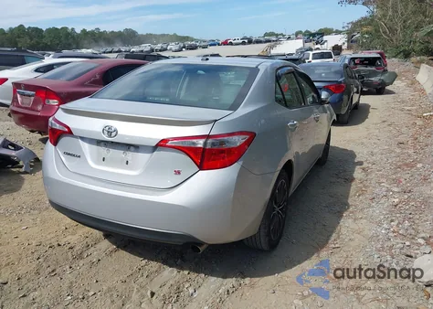 2015 Toyota Corolla S Plus из США, поврежденный, VIN 2T1BURHE7FC375304